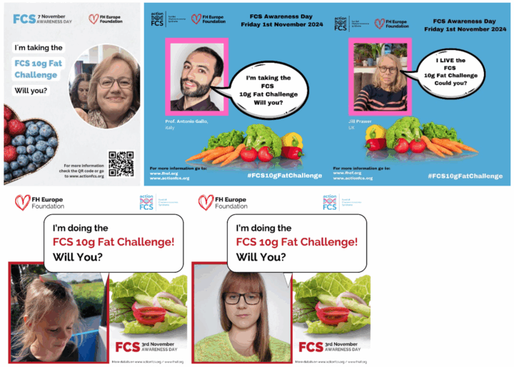 FCS 10 grams Fat Challenge over the years